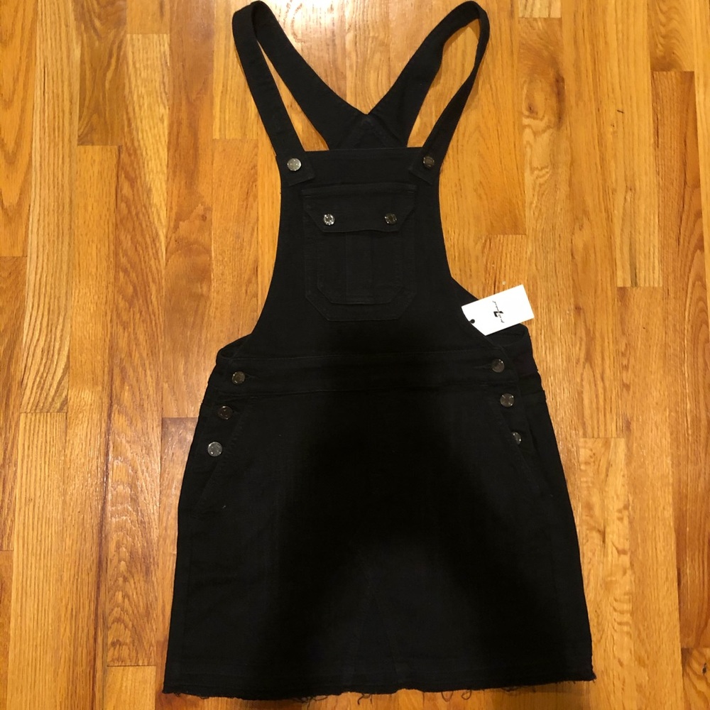 7 for all Mankind denim jumper dress